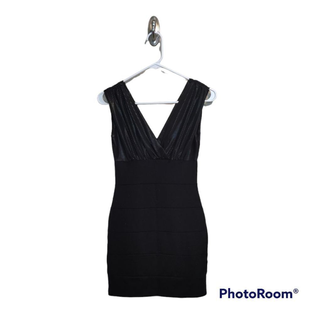 Hottie V-neck Mini Dress